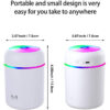 H2O Air Humidifier Portable Mini USB Aroma