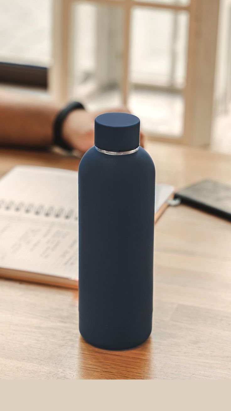 500ml Insulated Sports Bottle – Rubber-Coated Stainless Steel Water Bottle