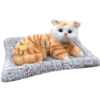 Cute Cat Plush Toy Doll – Soft Simulation Kitten Pillow