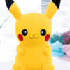Yellow Pikachu Plush Soft Toy Cute Pokemon Stuffed Doll