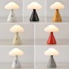 Rechargeable LED Mushroom Desk/Table Lamp